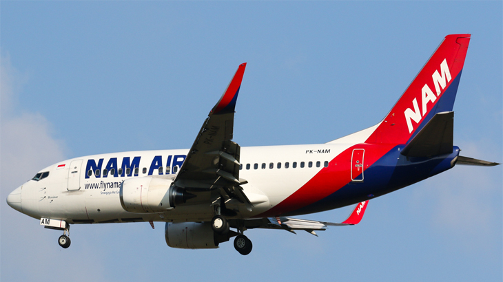 NAM Air adalah Salah satu maskapai penerbangan termurah